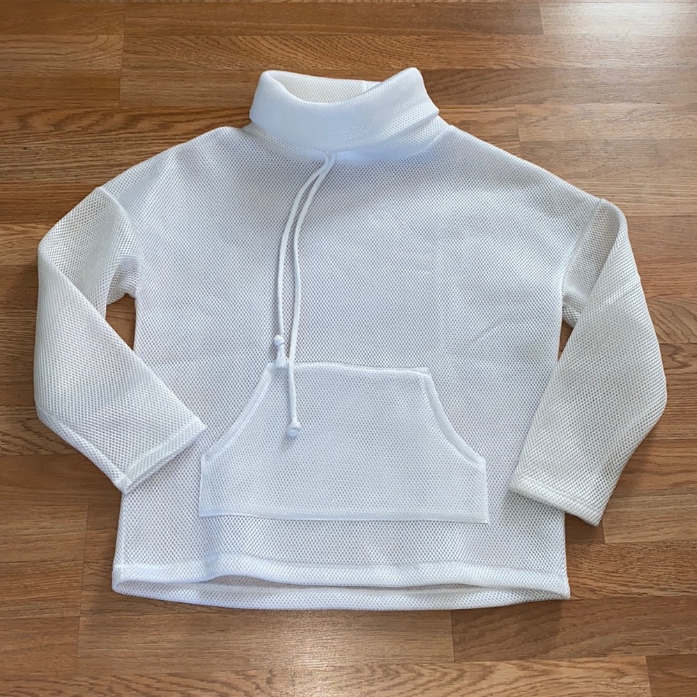 Zara Sport Mesh Sweatshirt